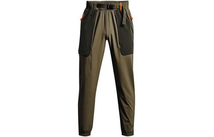 Under Armour RUSH Knitted Sweatpants Men's Green