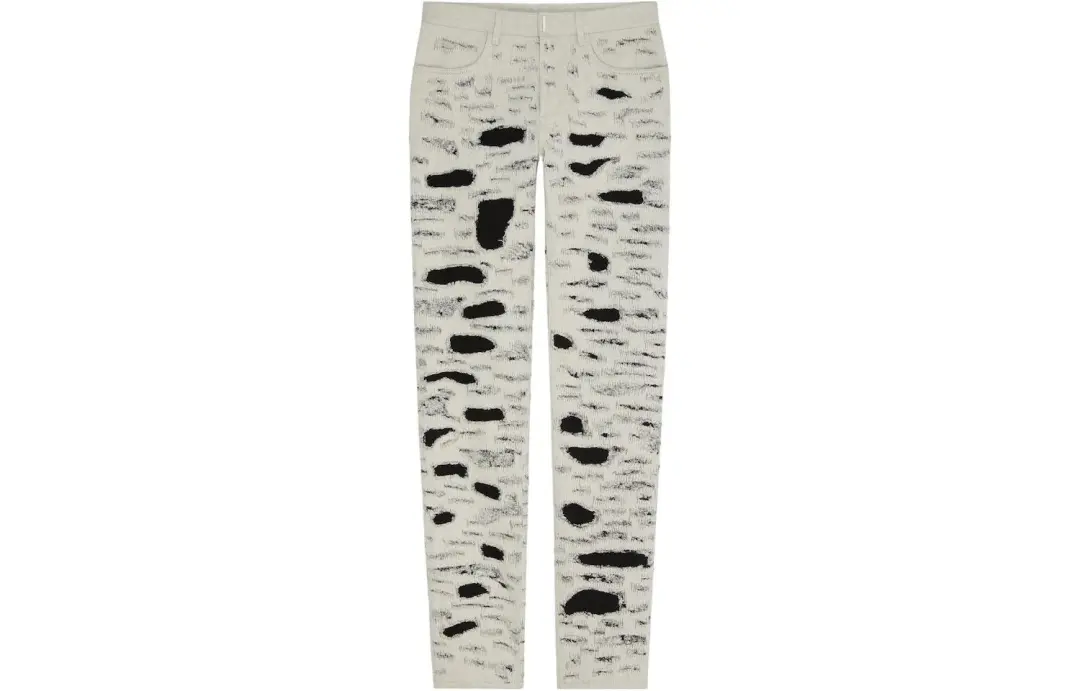 GIVENCHY X Disney 101 FW22 Jeans Men's Beige Yellow