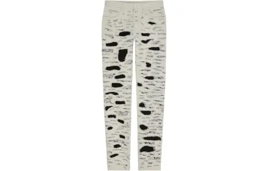 GIVENCHY X Disney 101 FW22 Jeans Men's Beige Yellow