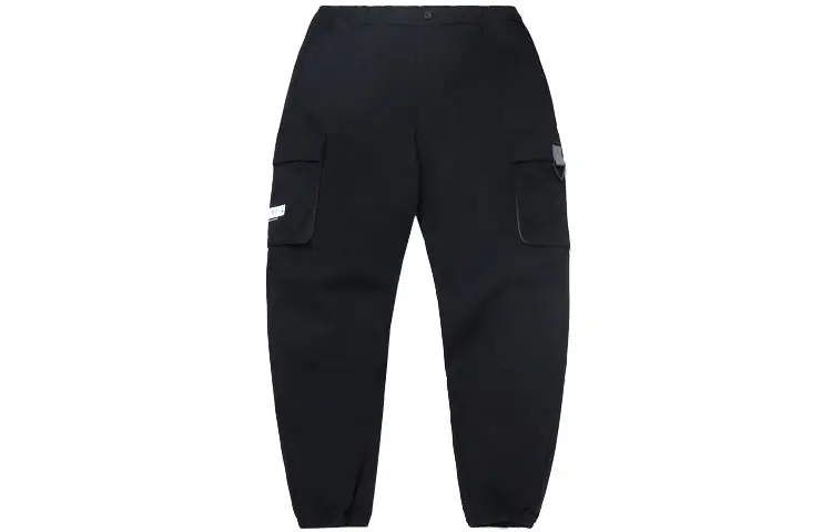 Li Ning X STAR WARS Knitted Sweatpants Men's Black Moderate Cuffed Pants