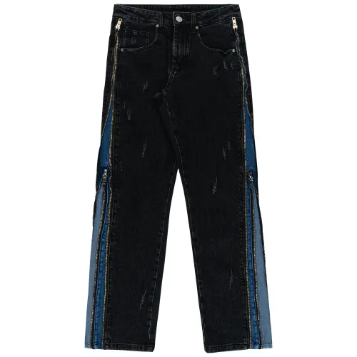 XINYINSU Jeans Unisex Thin Straight Fit Pants