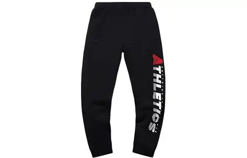 Li Ning Sports Fashion Collection Knitted Sweatpants Men's Standard Black Moderate Cuffed Pants