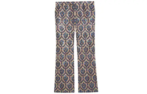 GUCCI Casual Pants Men's Beige Moderate Straight Fit Pants