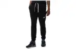 New Balance Knitted Sweatpants Men's Black Moderate Cuffed Pants