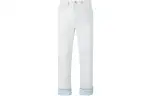 PRADA Jeans Men's Light Blue Moderate Straight Fit Pants