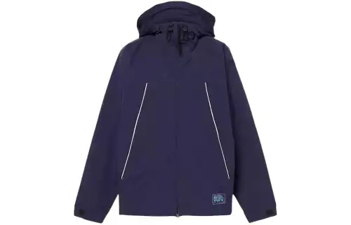 Timberland Waterproof Full Zipper Jacket Jackets & Coats Unisex Blue