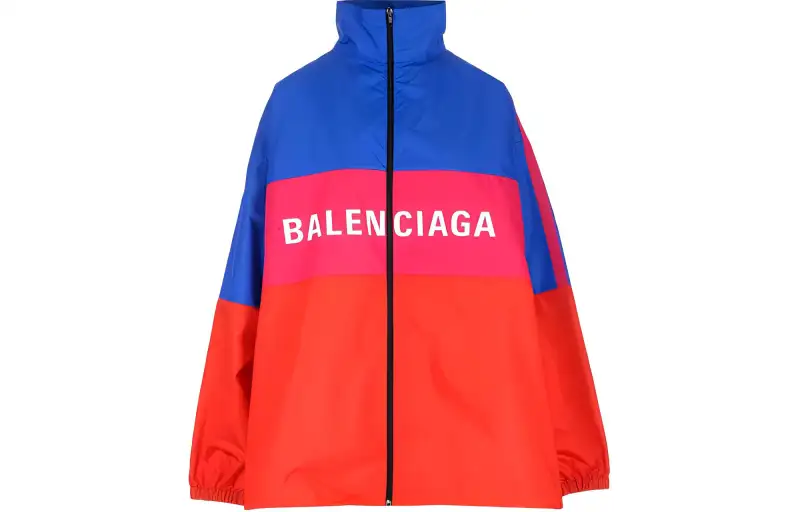 Balenciaga Jackets & Coats Loose Fit Women's Multicolor