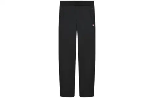 FILA Casual Pants Men's Jet Black Moderate Straight Fit Pants