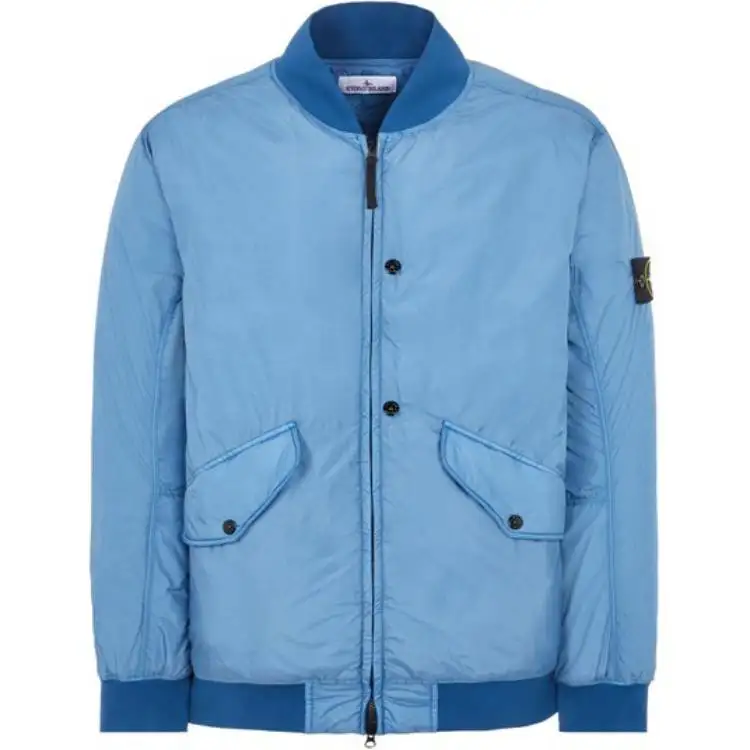 STONE ISLAND Zipped Bomber Jacket