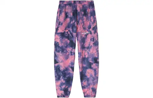 OFF WHITE Tie dye Logo Ski Trousers