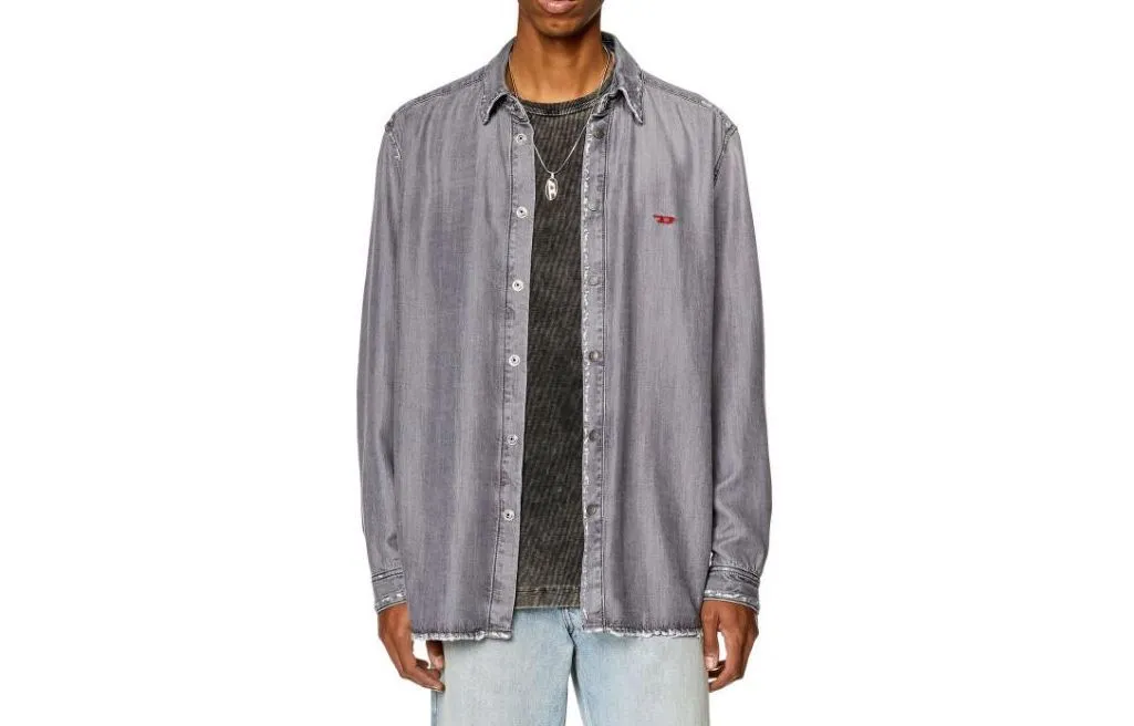 DIESEL Jackets & Coats Men's Gray