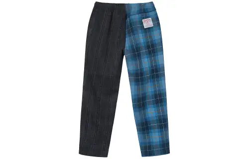 Stussy Casual Pants Unisex Blue Moderate Straight Fit Pants