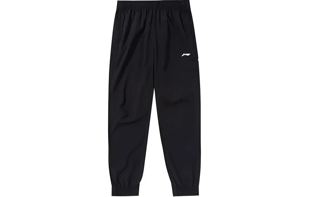 Li Ning Knitted Sweatpants Men's Black