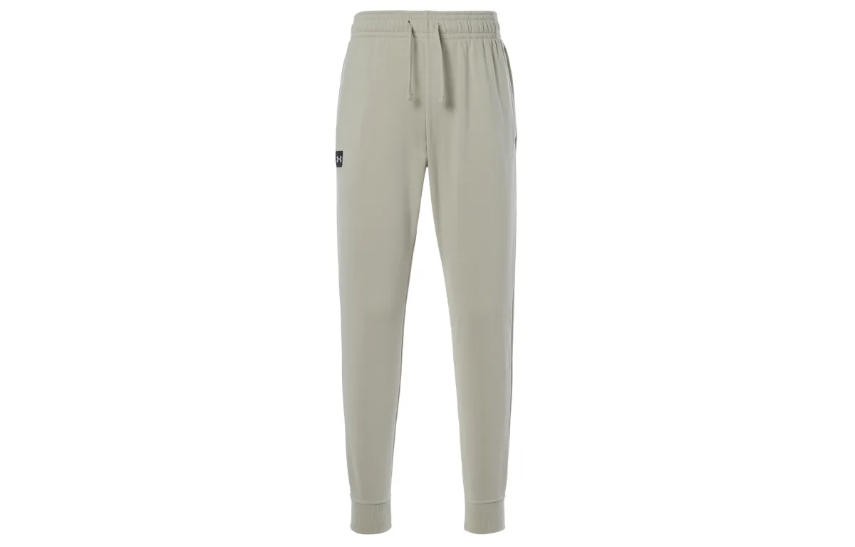 Under Armour Knitted Sweatpants Men's Tea Brown Moderate Cuffed Pants