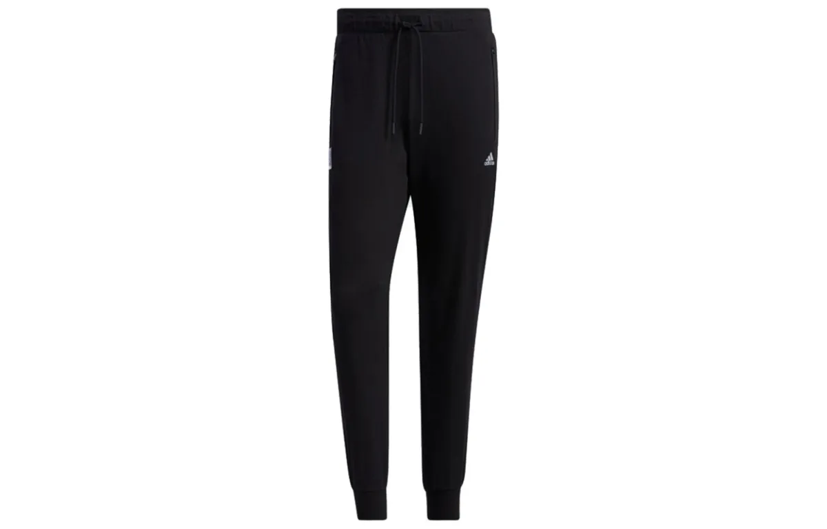 Adidas Knitted Sweatpants Men's Black