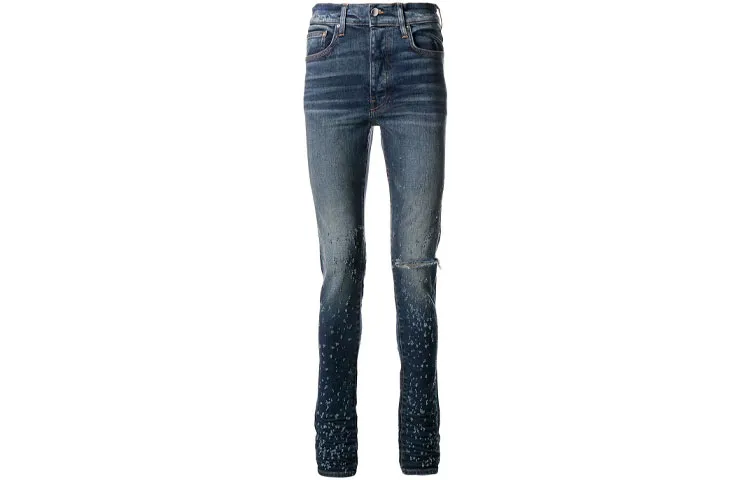 AMIRI Jeans Men's Blue Moderate Slim Fit Pants