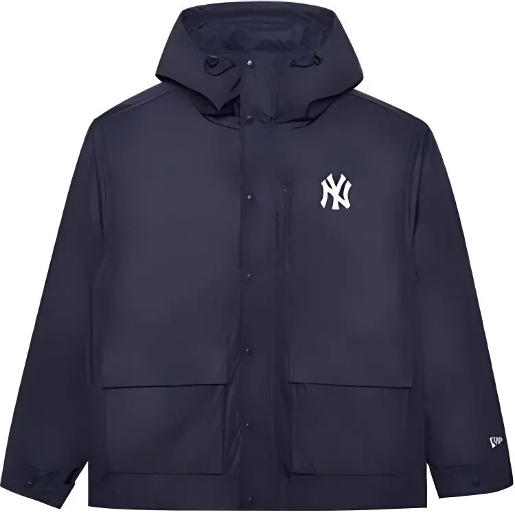 New Era FW24 Down Jacket American Unisex Navy Blue