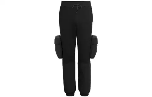LOUIS VUITTON Knitted Sweatpants Men's Black