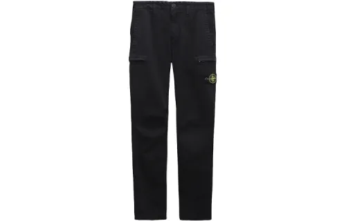 STONE ISLAND Casual Pants Men's Black