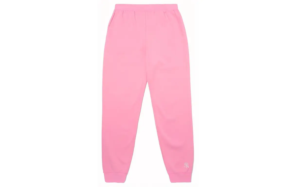 MLB Knitted Sweatpants Unisex Pink Gift Recommendation