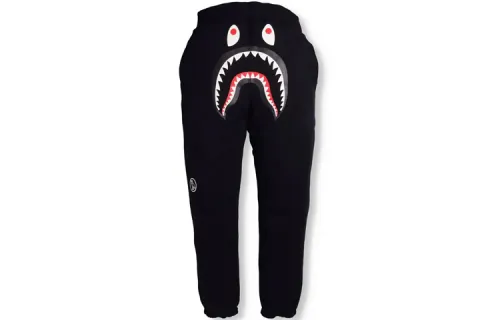 Bape X Ovo Woodland Camo Shark Reversible Sweatpants