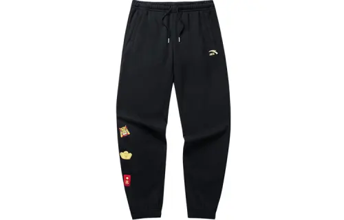 Anta Life Collection Sweatpants Men's Black