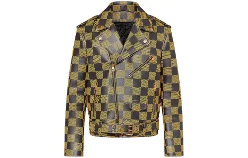 LOUIS VUITTON Damier Leather Perfecto
