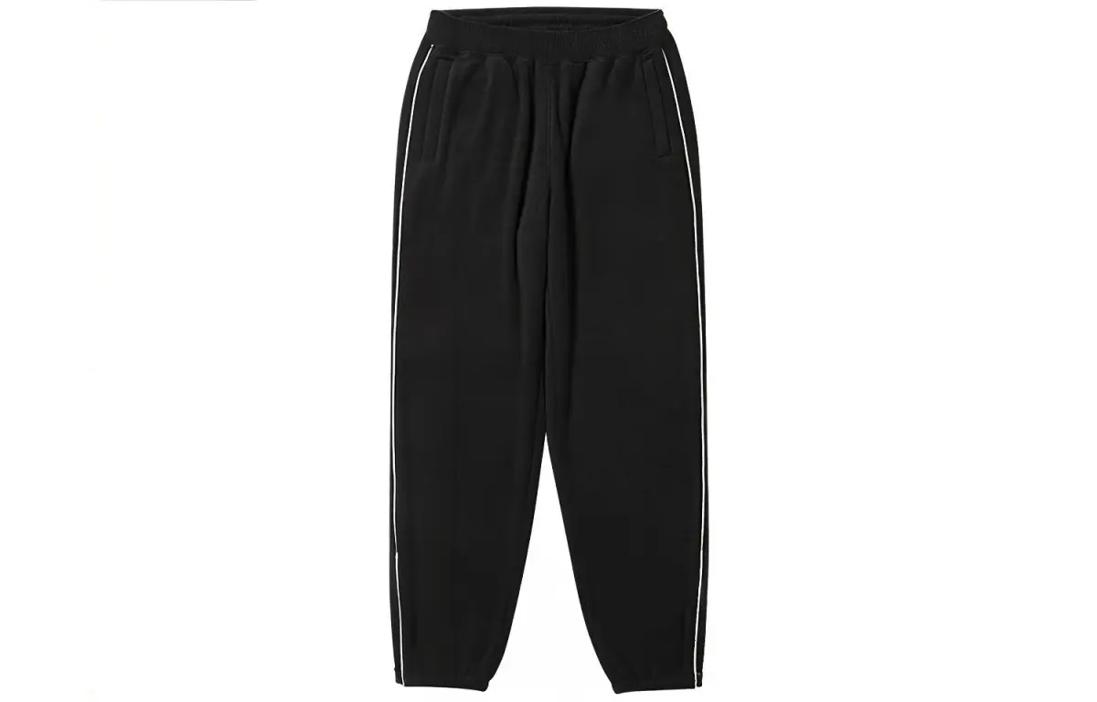 New Era FW21 Fleece Lined Side Logo Sweatpants Unisex Black