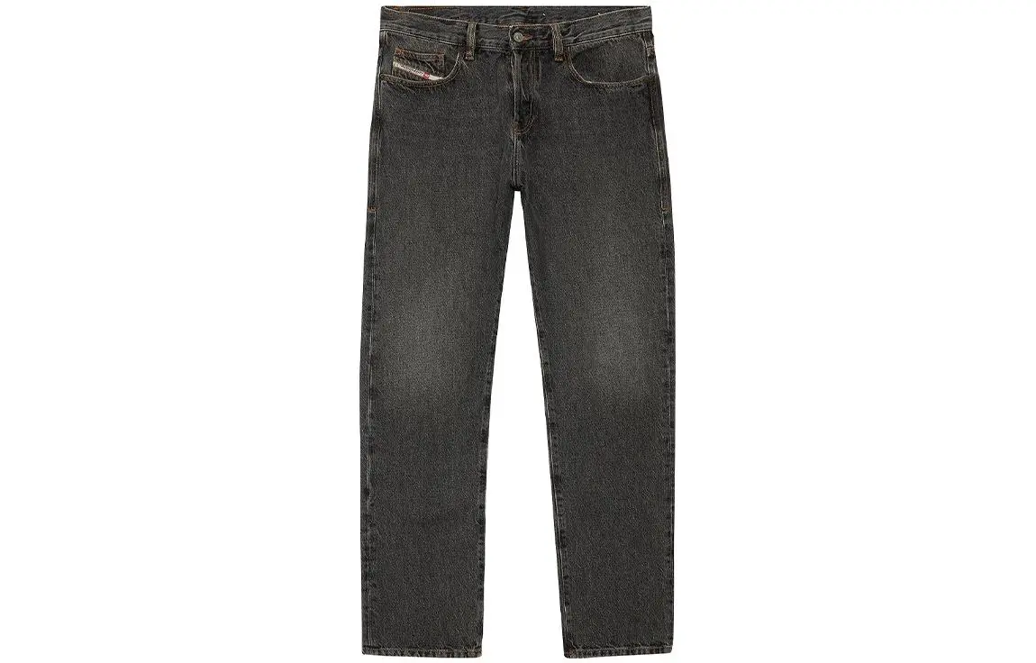 DIESEL Jeans Men's Dark Gray Moderate Straight Fit Pants