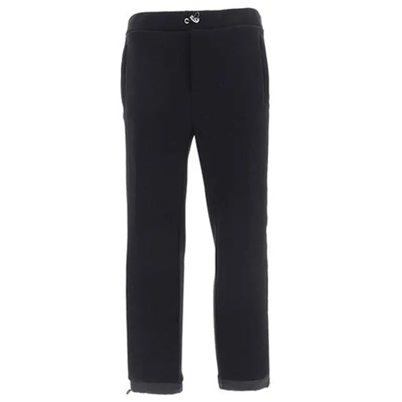 PRADA Casual Pants Men's Black Moderate Straight Fit Pants