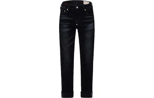 EVISU Jeans Men's Black Moderate Straight Fit Pants