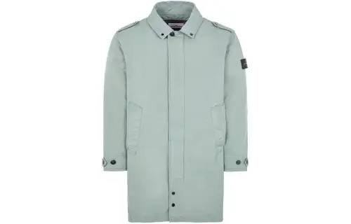 STONE ISLAND Jackets & Coats Men's Gray Green
