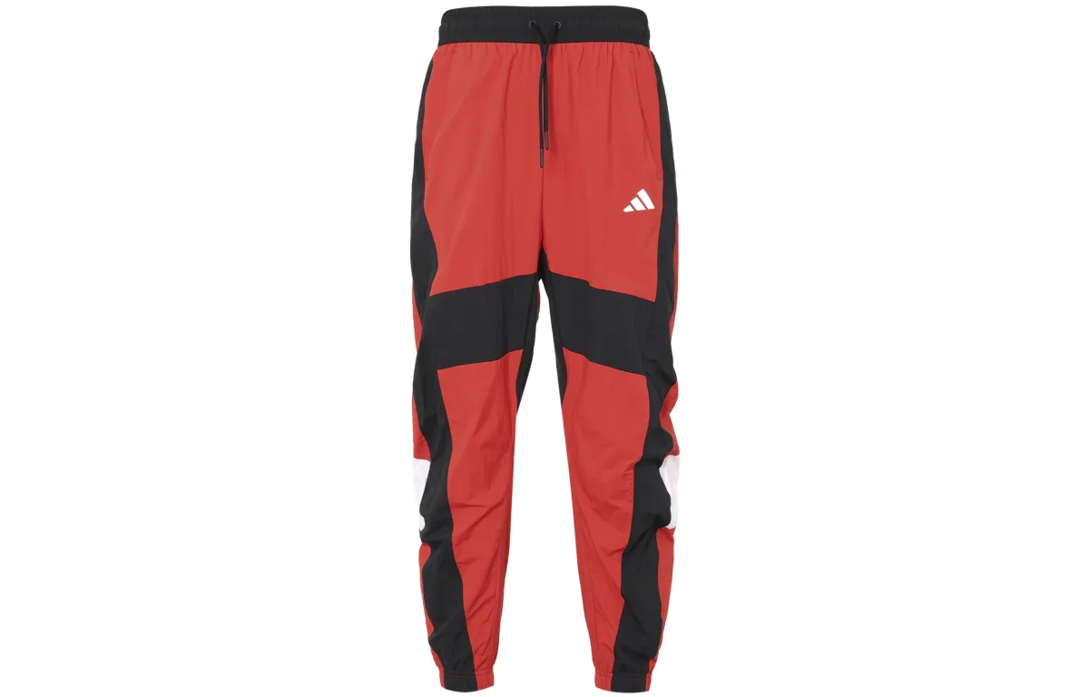 Adidas Knitted Sweatpants Men's Red