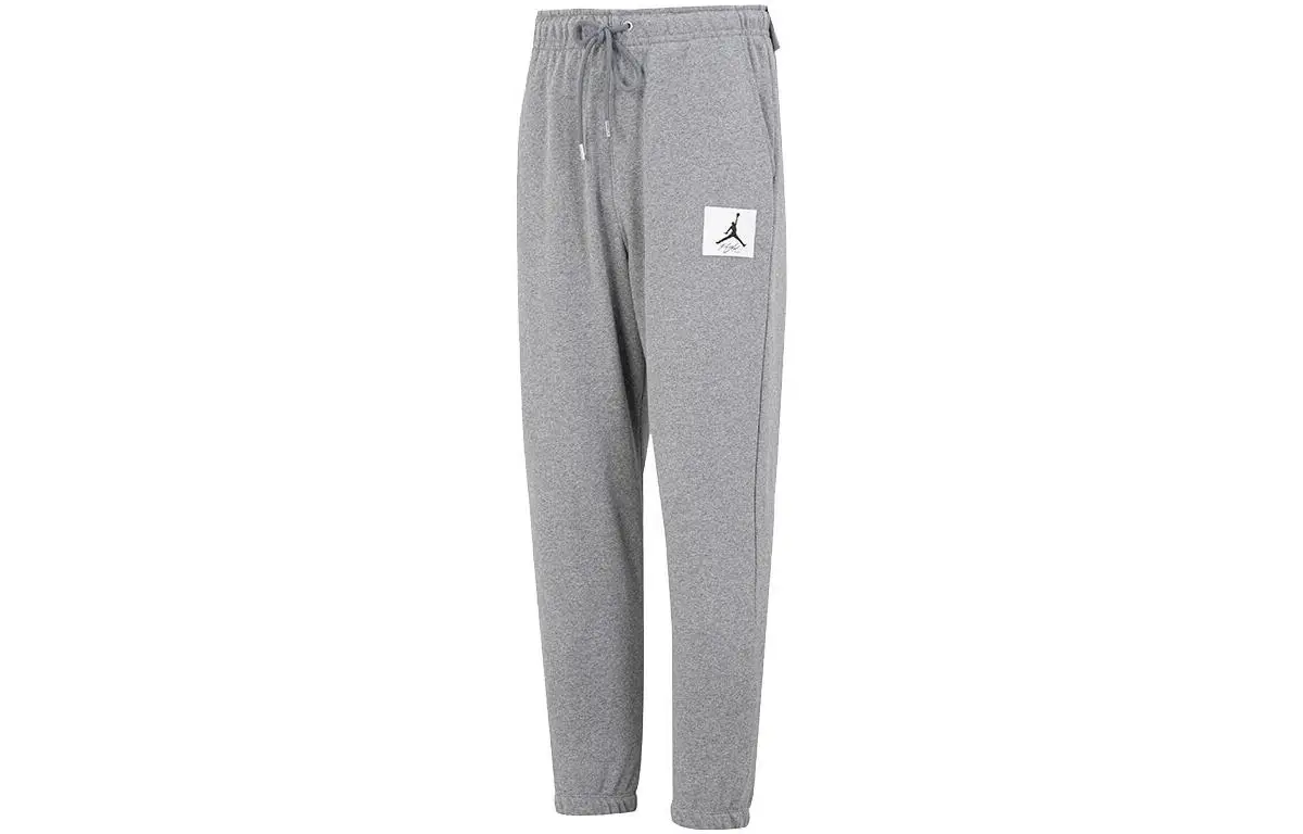 Jordan Knitted Sweatpants Men's Gray