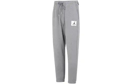Jordan Knitted Sweatpants Men's Gray