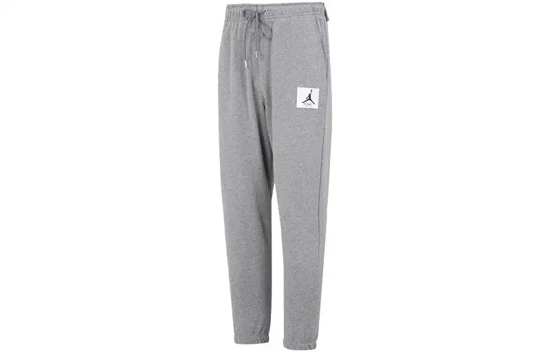 Jordan Knitted Sweatpants Men's Gray