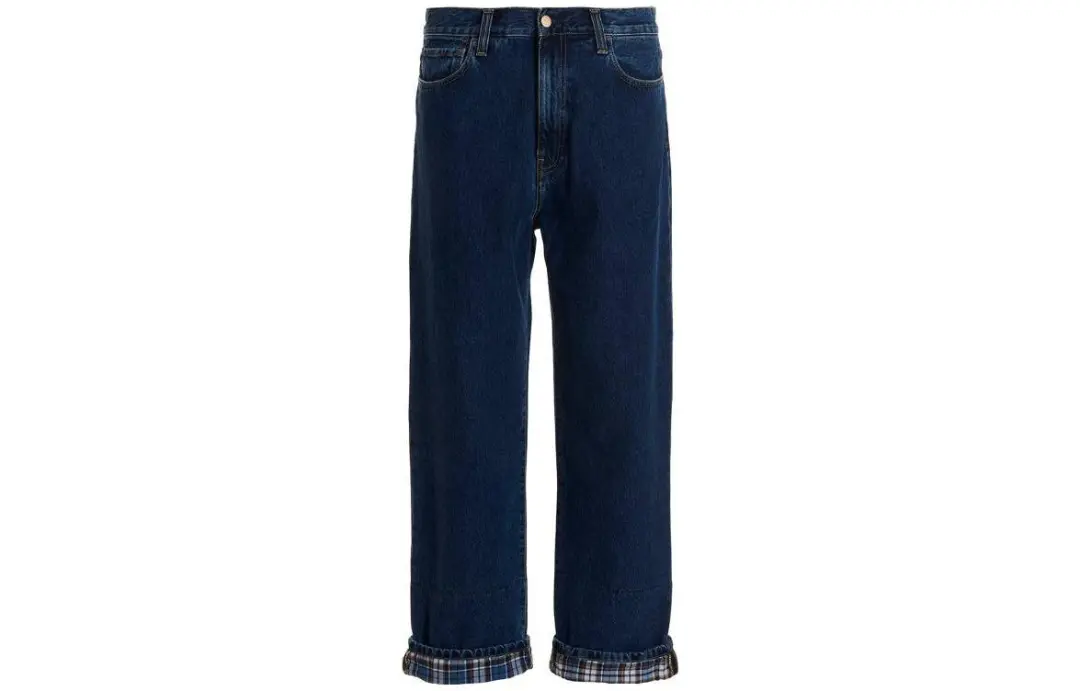 Carhartt WIP Jeans Men's Blue Moderate Straight Fit Pants