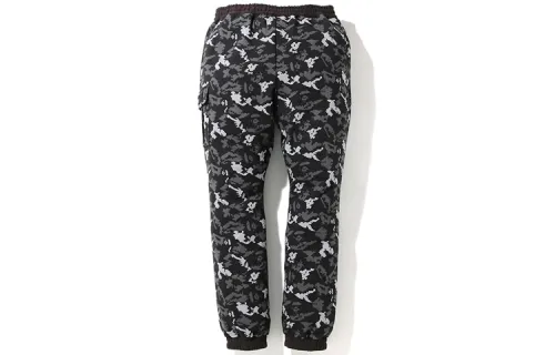 Bape Digital Camo Side Pocket Sweatpants