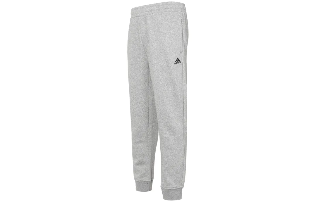 Adidas LABEL Knitted Sweatpants Men's Light Gray