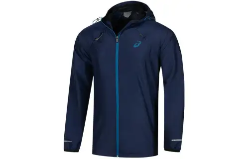 Asics Jackets & Coats Men's Navy Blue