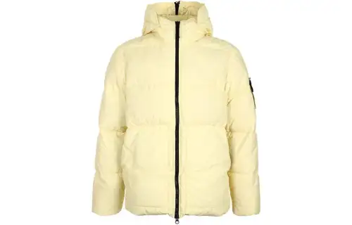 STONE ISLAND Down Jacket Unisex Yellow