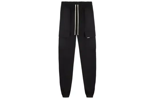 REPRESENT Casual Pants Men's Black Moderate Cuffed Pants