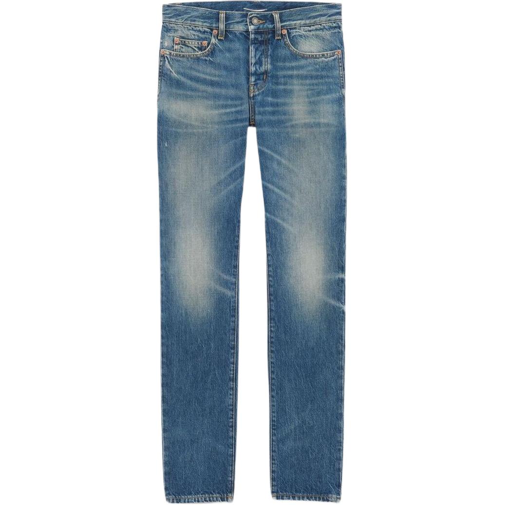 SAINT LAURENT Low Rise Slim Fit Jeans