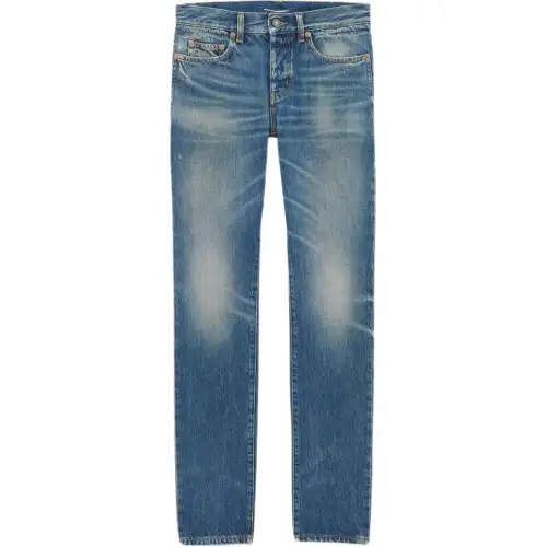 SAINT LAURENT Low Rise Slim Fit Jeans