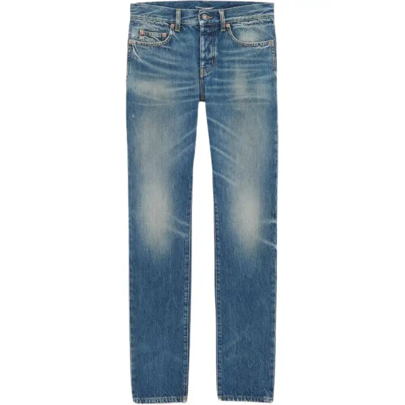 SAINT LAURENT Low Rise Slim Fit Jeans