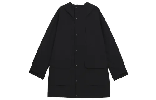UNIQLO Trench Coat Unisex Black