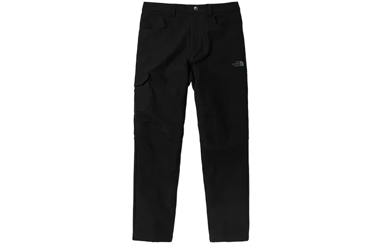 THE NORTH FACE Fleece Pants Men's Black Moderate Straight Fit Pants