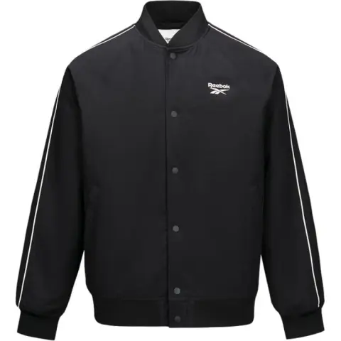 Reebok Stand Collar Sports Jackets & Coats Unisex Black