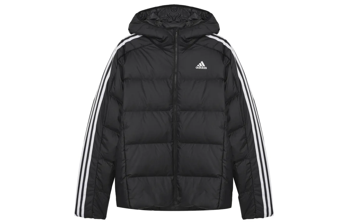 Adidas 3 Stripes Down Jackets & Coats Men's Black