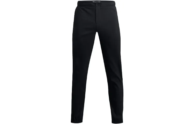 Under Armour Stephen Curry Knitted Sweatpants Men's Black Moderate Slim Fit Pants